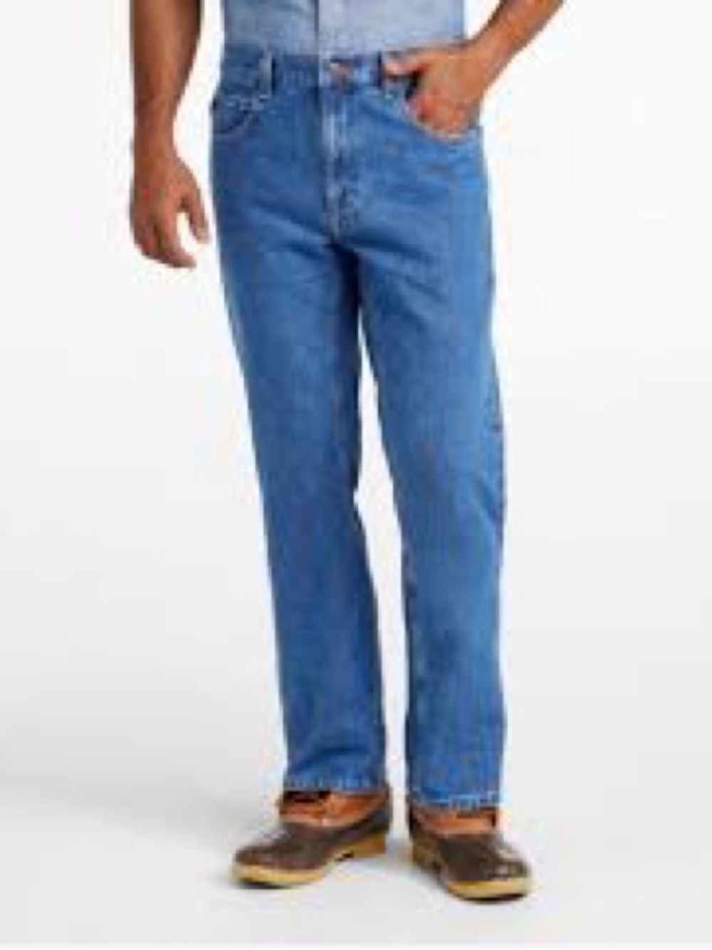 L.L.Bean Men's Classic Fit denim Jeans size 35X32